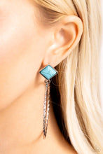 Load image into Gallery viewer, Canyon Circlet-Blue Earring #0139
