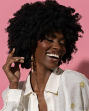 Load image into Gallery viewer, Games Of Stone-Orange Earrings #0144