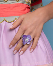 Load image into Gallery viewer, Petal Pact-Purple Ring #0065