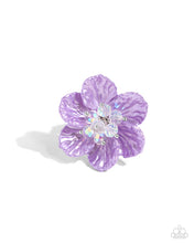 Load image into Gallery viewer, Petal Pact-Purple Ring #0065