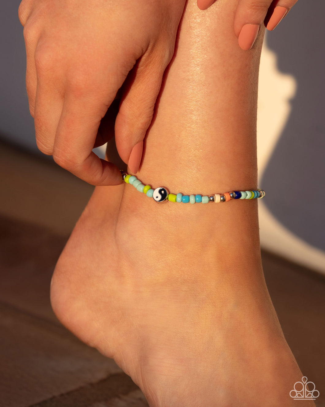 Seize The Shapes-Blue Anklet #0197