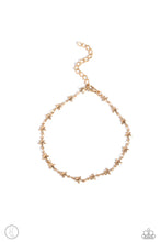 Load image into Gallery viewer, Starry Swing Dance-Gold Anklet #A0008
