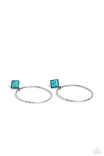 Load image into Gallery viewer, Canyon Circlet-Blue Earring #0139
