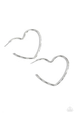 Load image into Gallery viewer, Summer Sweethearts-Silver Hoop Earring #0110
