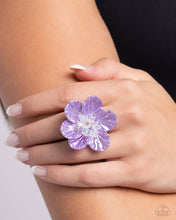 Load image into Gallery viewer, Petal Pact-Purple Ring #0065
