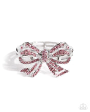 Load image into Gallery viewer, It&#39;s All A Bow T Me-Pink Bracelet #0088
