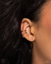 Load image into Gallery viewer, Barbell Beauty-Gold Ear Cuff- #0022
