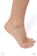 Load image into Gallery viewer, Blinding Basic-Gold Anklet #0140
