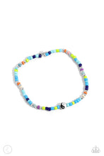 Load image into Gallery viewer, Seize The Shapes-Blue Anklet #0197
