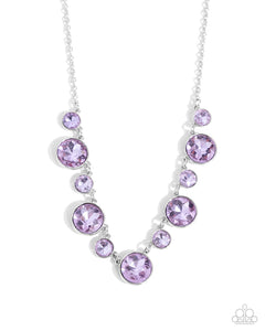 Genteel Gallery-Purple Necklace #0015