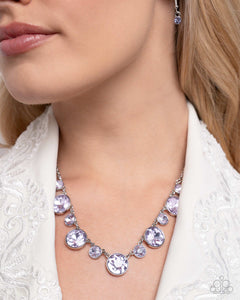 Genteel Gallery-Purple Necklace #0015