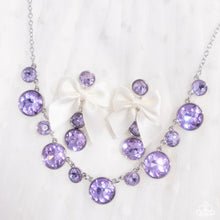 Load image into Gallery viewer, Genteel Gallery-Purple Necklace #0015
