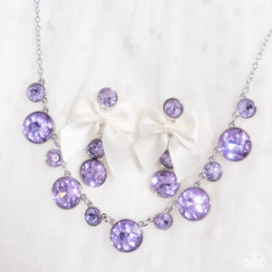 Genteel Gallery-Purple Necklace #0015