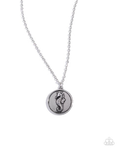 Seahorse Solo-Silver Necklace #0160