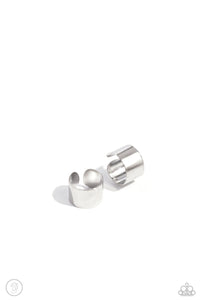 Seize The Chicness-Silver Earring Cuff #0021