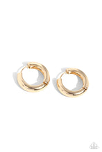 Load image into Gallery viewer, Simply Sinuous-Gold Hoop #0109
