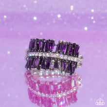 Load image into Gallery viewer, Staggering Stacks-Purple Ring #0090
