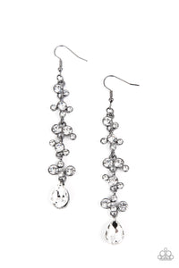 Wedding Day Dazzle-Black Earring #0026