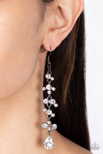 Load image into Gallery viewer, Wedding Day Dazzle-Black Earring #0026
