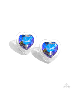 Heart Pounding Haute-Purple Earring #0083