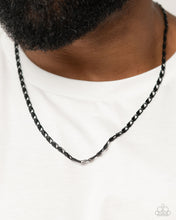 Load image into Gallery viewer, Casually Charged-Black Necklace #0075
