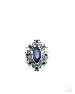 Elaborate Effect-Blue Ring #0086