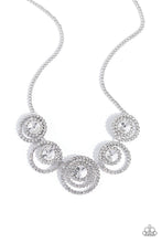 Load image into Gallery viewer, Dramatic Darling-White Necklace #0161
