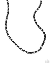 Load image into Gallery viewer, Casually Charged-Black Necklace #0075
