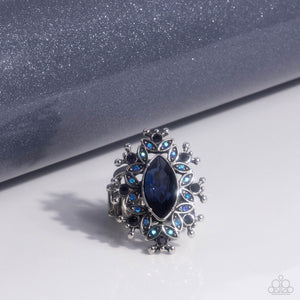 Elaborate Effect-Blue Ring #0086