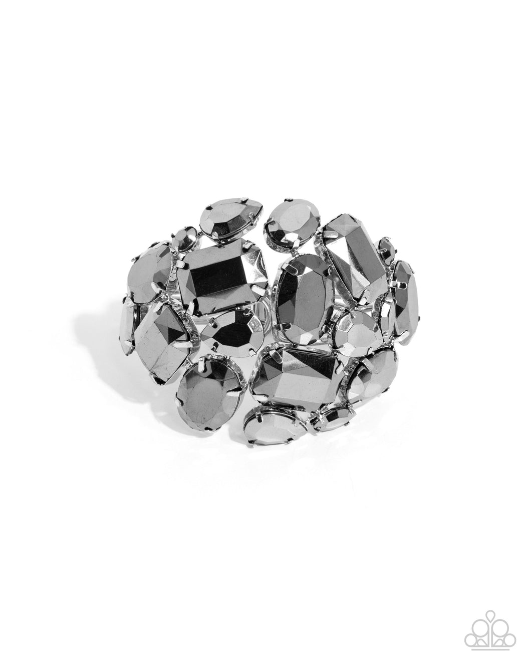 Chic Coronation-Silver Bracelet #0069