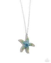 Load image into Gallery viewer, Stellar Staycation-Blue Necklace 0034
