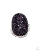 Load image into Gallery viewer, Exaggerated Elitist-Purple Ring #0155
