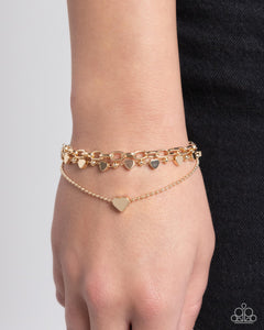 Endearing Ending-Gold Bracelet #0070