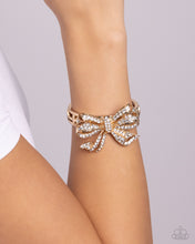 Load image into Gallery viewer, It&#39;s All A Bow T Me-Gold Bracelet #0002
