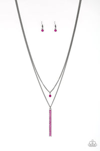 Stratospheric-Pink Necklace #0032