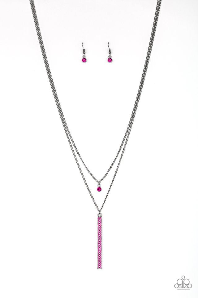 Stratospheric-Pink Necklace #0032