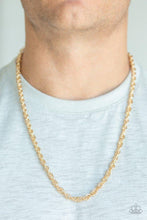 Load image into Gallery viewer, Lightweight Division-Gold Urban Necklace #0006
