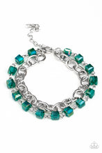 Load image into Gallery viewer, Life Of The Block Party-Green Bracelet #0036
