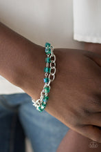 Load image into Gallery viewer, Life Of The Block Party-Green Bracelet #0036
