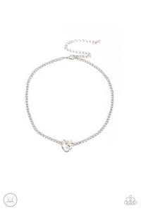 Flirty Fiancé-White Necklace #0054