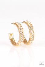 Load image into Gallery viewer, Cash Flow-Gold Hoop Earring #0041
