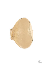 Load image into Gallery viewer, Metro Mirror-Gold Ring #0055
