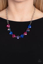 Load image into Gallery viewer, Dreamy Drama-Blue Necklace #0113
