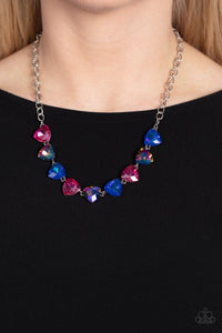 Dreamy Drama-Blue Necklace #0113