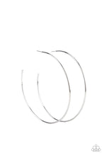 Load image into Gallery viewer, Colossal Couture-Silver Hoop Earring #0051
