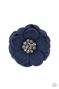 Dewdrop Dazzle-Blue Hair Clip #0120