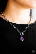 Load image into Gallery viewer, So Sorority-Purple Necklace #0119
