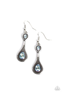 Dazzling Droplets-Blue Earring #0018