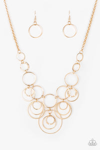 Break The Cycle-Gold Necklace #0008